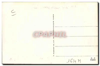 Locomotiva Série Z 6000 B-B — Estado — Editor F. Pleury, Paris — Verso