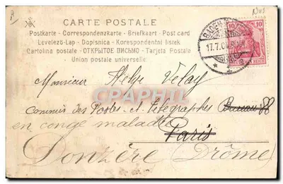 Nue jouant de la harpe — scène de théâtre — éditeur Sé.16 N°2 — Verso