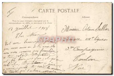 Os prazeres da caserna — Refeição dos suboficiais — E. (editor) — Verso