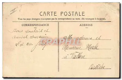 Caserne der Célestins — Garde Républicaine — Ch. Debrock — Rückseite