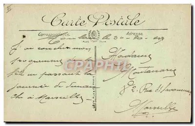 Toulon — La Station des Contre-Torpileurs — LL. n°73 — Verso