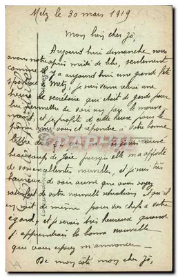 Metz — O Teatro — LL. n°15 — Verso
