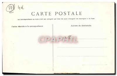 Moret-sur-Loing — De Kerk van Onze Lieve Vrouw — Uitgever Thion, n°20 — Achterkant