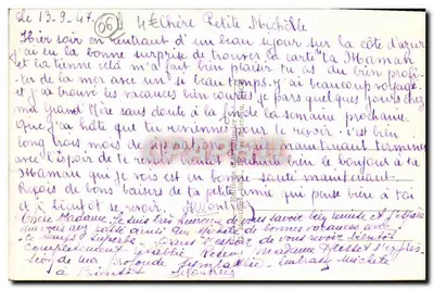 Menton - Grimaldi-Ventimiglia - El Puente Saint-Louis — Munier, n° 239 — Reverso