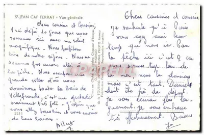 Saint-Jean-Cap-Ferrat — Ogólny widok — Cliché G. Basset-Mignod — Rewers