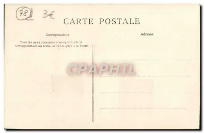 Parque de Versalhes — Bosquet do Arco do Triunfo — Mélèagre dominando um javali. C.L.C. — n°41 — Verso