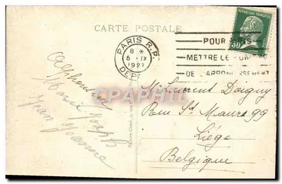 Versailles - Bassin de Latone - Allée Royale e Canal — Verso