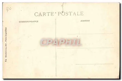 Pauvres Gens — Fugitifs Belges traversant le Nord de la France — Croquis de Guerre 1914, éd. La C. P. A. Nouvelle — Achterkant