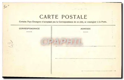 Régny — Velho Ponte sobre Rhins ; à esquerda, Torre da Prisão. — Editor Roanne, n° 50 — Verso