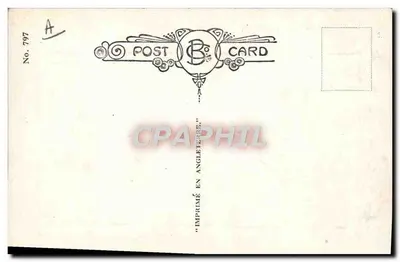 Base naval — cena humorística — Bamforth Comic — Verso