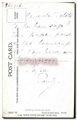 Dziecko w wannie — Fred Spurcin — Inter-Art Co. Series No. 152 — Rewers