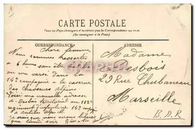 Scene Militari — Al Campo di Manovra. Una Distribuzione di Latte — LL. — Verso