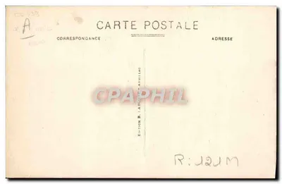 Na Auvergne — Na Montanha - A Tratativa das Vaca — Edição B. Labourd - Auriac — Verso