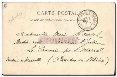 Vachère van het Bessin — Normandie — La C.P. A.F. Parijs n°4807 — Achterkant