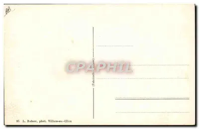 Sport in Villars. Das Skeleton — L. Butner, Foto. Villars-su-Qllon — Rückseite