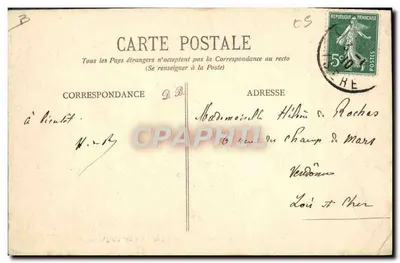 Gli sport invernali nelle Alpi - In slittino - E. R. - n° 1461 — Verso