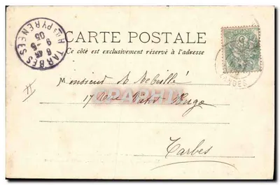 Cazadores Alpinos en marcha invernal — Subida al Col des Ayes, Massif de la Chartreuse — Papelería de las Alpes Eug. Robert, Grenoble — Reverso