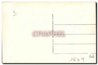 Locomotiva francesa n° 030 472 — 3 eixos acoplados para trens de carga — Editor Pleury & Cie, Paris. — Verso
