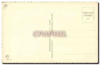 Mulher nuca em interno — pose sugestiva — Éditions de Liban, P. - Paris, n° 735 6 — Verso