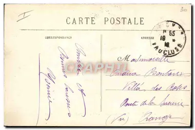 Avignon — Kazerne Chabran — 58e Infanterie — Boulevard Limbert — Achterkant