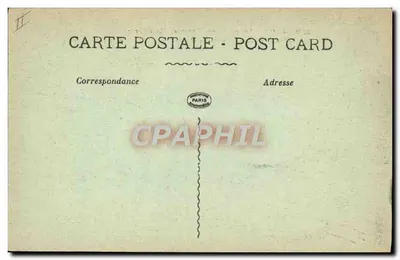 Laon — As antigas Casernas de Artilharia — editor Paris — Verso