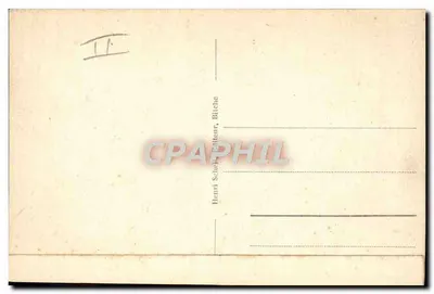 Bitche - Caserma Teyssier — Editore Heurt Schel, Bitche, n. 15 — Verso