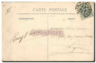 Alençon - Bairro Valazé — Casa dos Magasins Réunis, editor — Verso