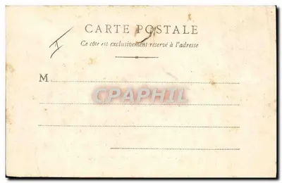 Nîmes — Casernas dos 19º e 38º Regimentos de Artilharia — B. E. Chalon-sur-Saône, n° 226 — Verso