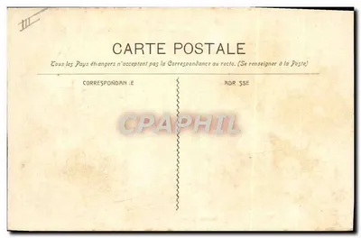Marine Française - Le Iéna — croiseur de bataille décoré, éditeur Guende phot. Marseille — Verso