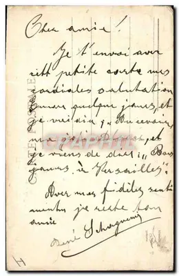 Mulhouse - O Teatro - Lado do Parque — Editor: n° 58 — Verso