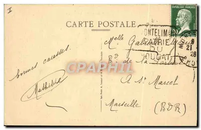 Montélimar — O Teatro — Édit. F. Deydler, Tabac — Verso