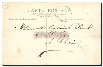 Moulin - Teatr — B. F., Paryż, nr 18 — Rewers