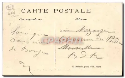 CERNAY-LA-VILLE (S.-et-O.) — Le Cascate — E.M. n°2187 — Verso