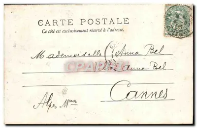 Pointe Fourmie — Beaulieu — wydawca Alexandre, n° 687 — Rewers