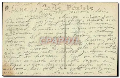 Corbeil — A Rue Féray e a Prisão — ND. Foto 5553 — Verso