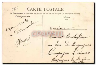 Ilha de Sainte-Marguerite — Prisão de Bazaine — P. L. Maillan, libr.-édit. n° 681 — Verso