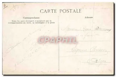 Berrouaghia - O Presídio - A Casa do Diretor — Coleção Ideal, P. S. — Verso