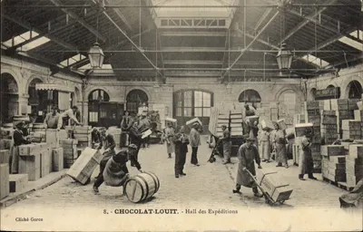 Sala de Expedições — Chocolat-Louït — Cliché Gorce