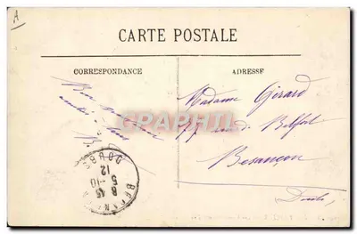 Pontarlier — As Fábricas Pernod Fils — LL. — Verso