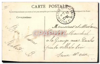 Angers - Place du Ralliement — L.V., fot. — Achterkant