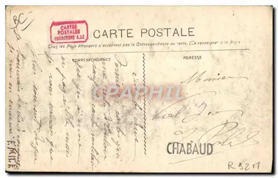 Aubagne - Canto do Bosquet — Fotografia de Guenda, Marselha, n° 1408 — Verso