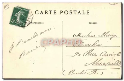 Pallone dell'Alsazia — Sciatori alla Haute Planche (Alt. 1151 m) — A. et H. G. — Verso