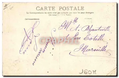 Dos deportistas de invierno — Chamonix — L.F. — 2092 — Reverso