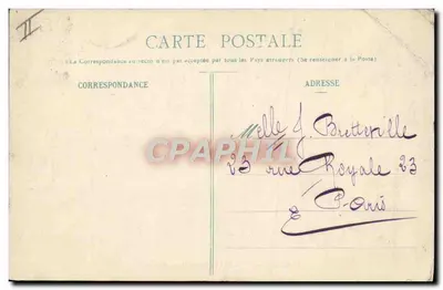 Cauterets no Inverno — Concurso de Esqui — C.C. 109 — Verso