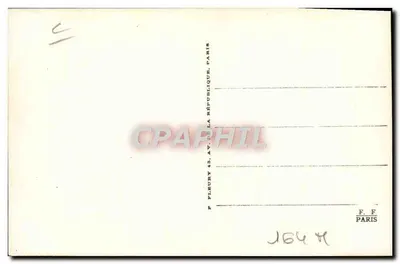 Locomotiva Mogul n° 3603 — Série 130.001 a 130.035 — Editor F. F. Paris — Verso