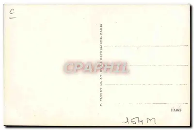 Locomotiva francesa n° 955 — Série 953 a 964 — Editor F. Fleury, Paris — Verso
