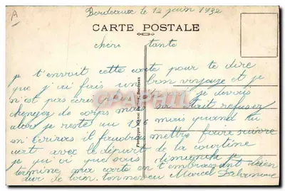 Bordeaux - Casa Nansouty - O Salão do Soldado U.F.A. - A Biblioteca — Verso