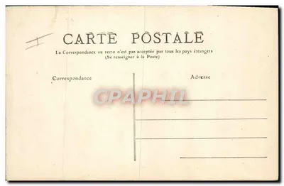 Caserne — Parado em frente à Cantina — Coleção F. Fleury, n° 310 — Verso