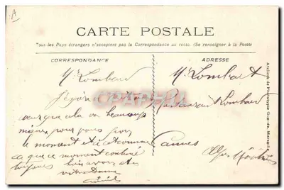 Catástrofe do "Iéna" — O Iéna visto por Tribord — Atelier de Fotografia Gueïrie, Marselha — Verso