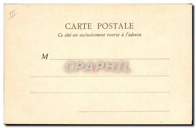 Toulon — Cegueiro na enseada — B. F., Paris — Verso